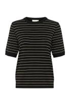 Kalizza Striped Knit Kaffe Black