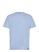 Raw Edge Relaxed Fit T-Shirt Scotch & Soda Blue