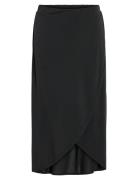 Vimodala Hw Wrap Skirt - Noos Vila Black