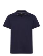 Thomas Knitted Polo Clean Cut Copenhagen Navy