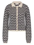 Caro Crochet Cardigan Long Sleeve Fabienne Chapot Beige