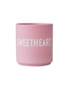 Favourite Cup - Celebration Design Letters Pink