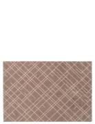 Floormat Polyamide, 130X90 Cm, Lines Design Tica Copenhagen Beige