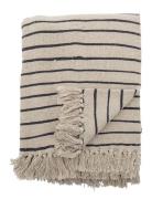 Eia Plaid, Natur, Genanvendt Bomuld Bloomingville Beige