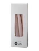 Small Colored Candle - Giftbox W. 12 Pcs Kunstindustrien Pink