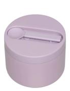 Travel Thermo Lunch Box Design Letters Pink