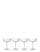 Champagneskål Optica 4 Stk. Luigi Bormioli