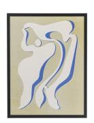 Lorenza Illustration W/ Frame Bloomingville Patterned