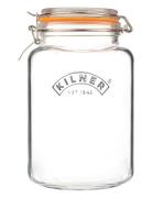 Preserve Jar Clip Top Square Kilner