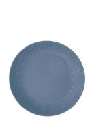 Confetti Lunch Plate W/Relief 1 Pcs . Giftbox Aida Blue