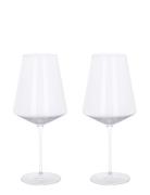 Ultima Mouthblown Crystal Glass Bordeaux 700 Ml. 2 Pcs. Giftbox Aida