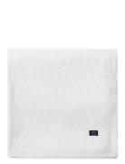 White Jacquard Cotton Tablecloth Lexington Home White