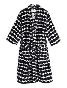 Räsymatto Bath Robe Marimekko Home Black