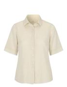Corfu Linen Shirt Newhouse Cream