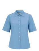 Corfu Linen Shirt Newhouse Blue