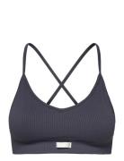 Studio Seamless Ribbed Strap Bra Björn Borg Black