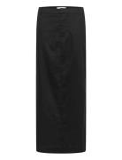 Gzizza Linen Mw Skirt Gestuz Black