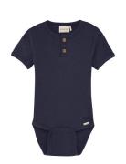 Body Ss Rib Minymo Navy