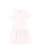 Classic Rib Short Sleeve Dress Gugguu Pink