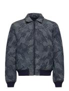 Camo Monogram Denim Bomber Daily Paper Navy