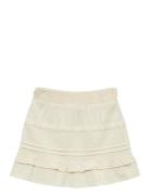 Vmpretty Short Skirt Wvn Ga Girl Vero Moda Girl Cream