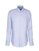 Cityhemden 1/1 Arm Seidensticker Blue