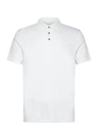 Ss Supima Chest Emb Polo Calvin Klein White