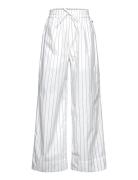 Crisp Poplin Pipa Pants Mads Nørgaard White