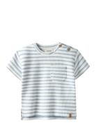 Nbmtadeo Ss Loose Top Lil Lil'Atelier Blue