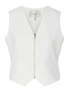 Yasilea Waistcoat YAS White