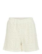 Vimerinda Crochet Hw Shorts Vila White