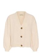 Crholiday Knit Cardigan Cream Cream