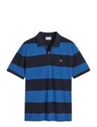 Block Stripe Polo GANT Blue