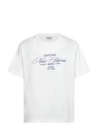 Graphic Ss T-Shirt GANT White