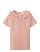 Nmflalo Tan Ss Slim Top Lil Lil'Atelier Pink
