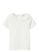 Nmflalo Tan Ss Slim Top Lil Lil'Atelier White