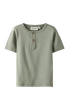 Nmmlalo Taj Ss Slim Top Lil Lil'Atelier Khaki