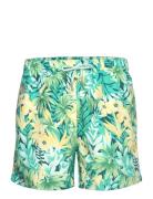 Floral Print Swim Shorts GANT Green