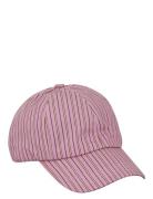 Stripel Cap Becksöndergaard Pink