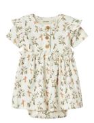 Nbflavo Eki Ss Body Dress Lil Lil'Atelier White
