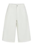 Vijada Hw Bermuda Shorts/Ka Vila White