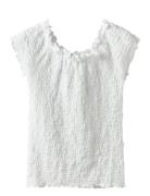 Nkfhalisse Ss Short Top Name It White