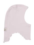 Balaclava Fleece Emb. W. Lin Huttelihut Pink