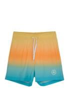 Swim Shorts, Aop & Magic Color Kids Orange