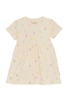 Dress Ss Aop Minymo Cream