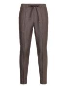 Pure Linen Pant Drawstring Michael Kors Brown