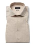 Bs Ant Lli Casual Modern Fit Shirt Bruun & Stengade Beige