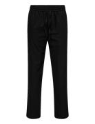 Onssinus Loose 0007 Cot Lin Pant Noos ONLY & SONS Black
