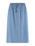 Skirt Woven Long Gerry Weber Blue