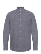 Tjm Reg Linen Blend Ls Shirt Ext Tommy Jeans Navy